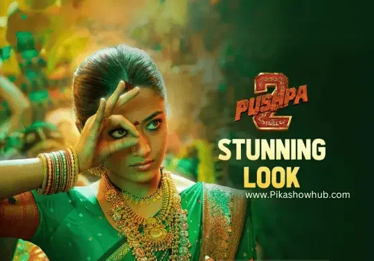 Rashmika Stunning Look Pushpa 2