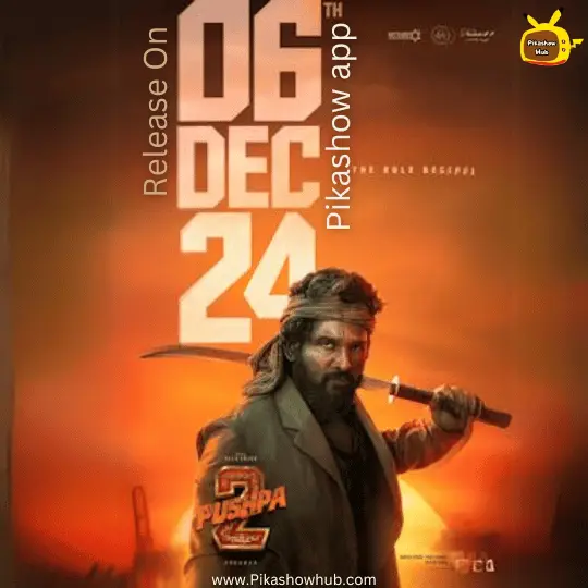 Pushpa official released on 6 Dec on pikashow OTT