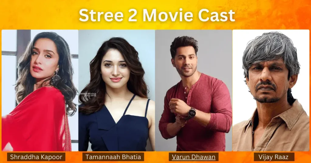 Stree 2 cast shraddah tamannah bhatia vijay raaz