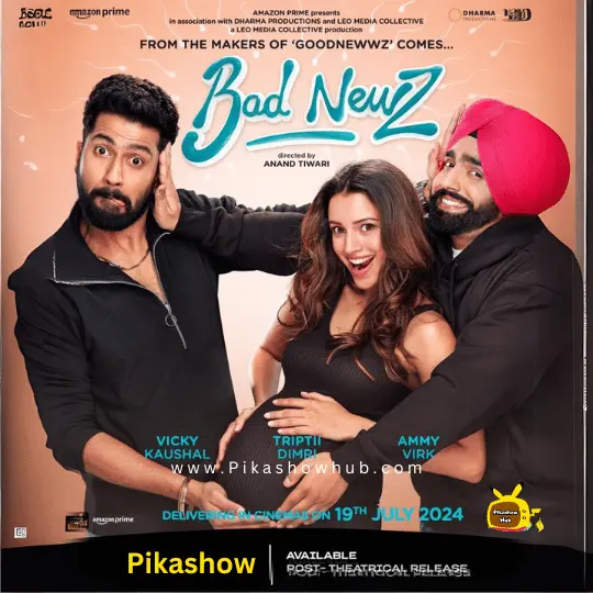 watch bad newz on pikashow