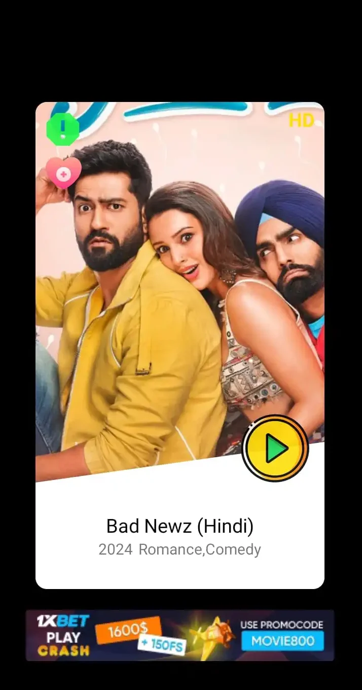 watch bad newz movie online on pikashow app