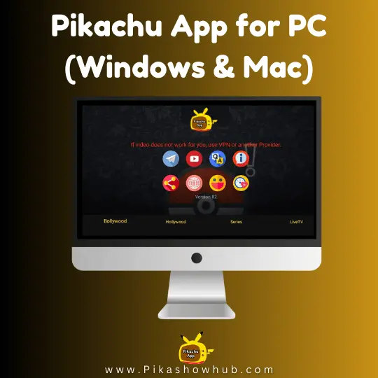 pikachu app for pc laptop and computer