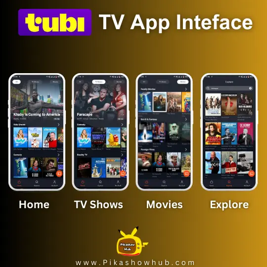 Tubi Tv interface