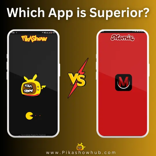 pikashow app vs momix app