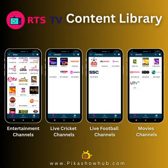 Download RTS Tv app Content Library