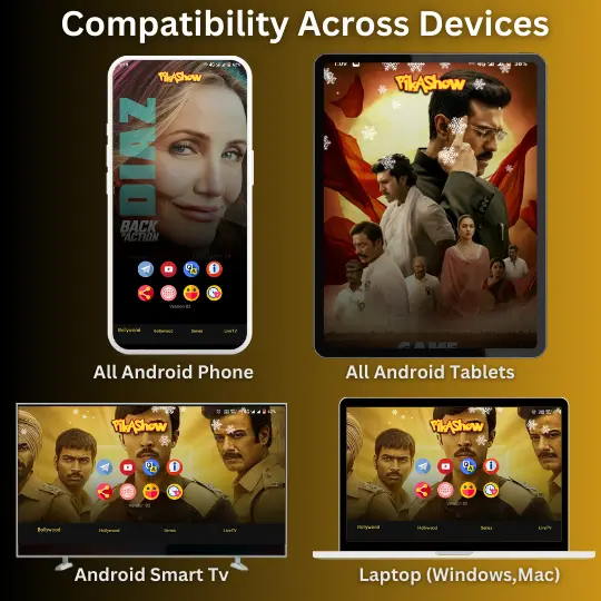 Pikashow apk Compatibility devices