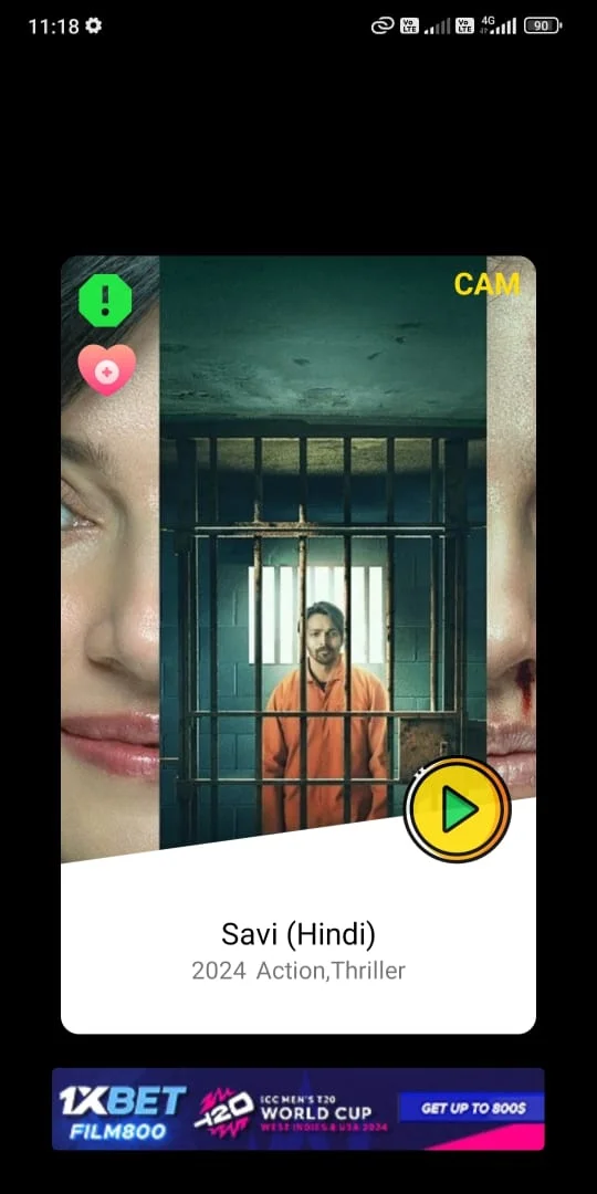 Savi 2024 movie streaming online in pika show