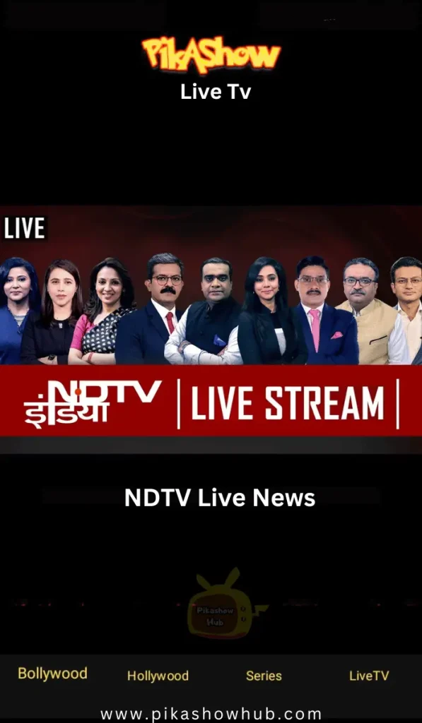 NDTV hindi live pikashow tv