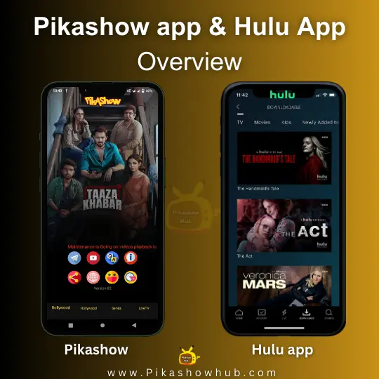 Pika show app vs hulu app