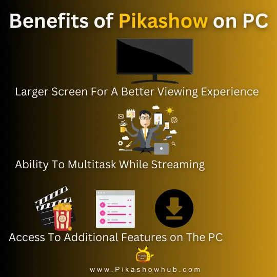 Benefits of Pikashow on PC