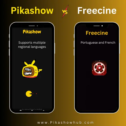Pikashow Regional Language Support