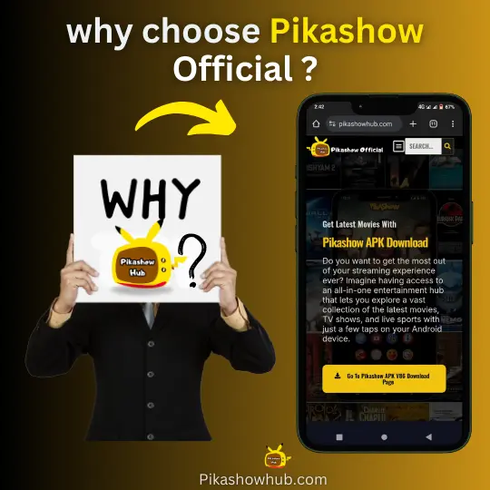 why choose Pikashow Official?