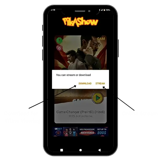 Download Video from Pikashow apk