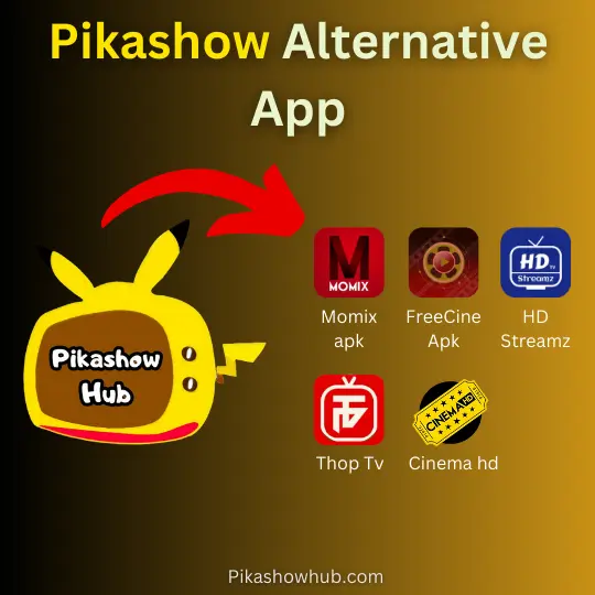 Pikashow app alternative for Pc laptop