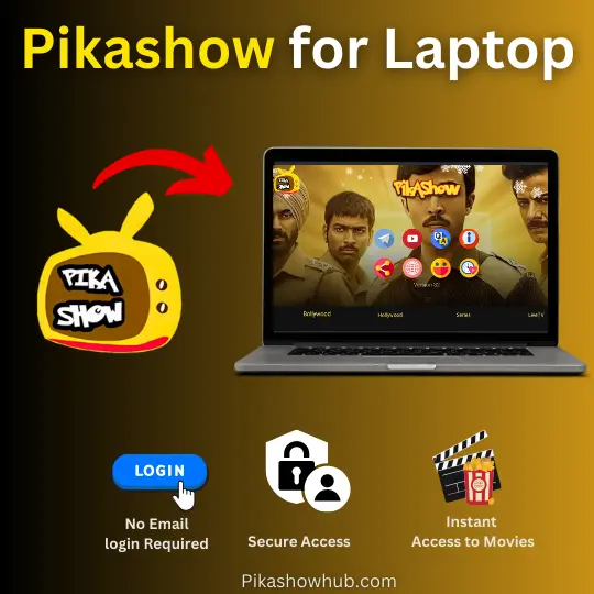Pikashow for Laptop Windows 10