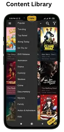 Cinema HD Movies Library